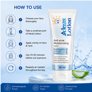 Akras Anti Acne Moisturizing Lotion